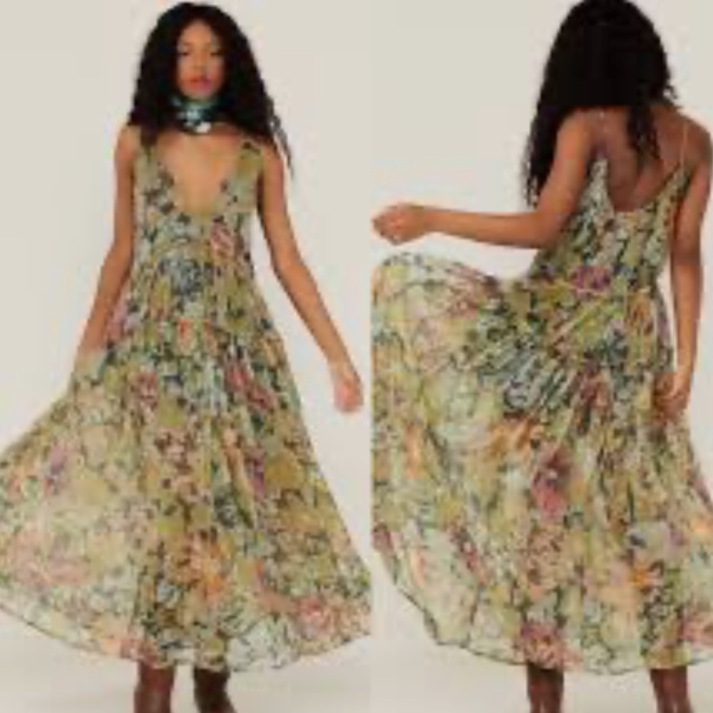 COPY - Free People Julianna Tiered Maxi Dress